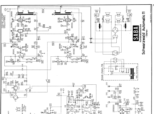 Schwarzwald Automatic 11V Stereo; SABA; Villingen (ID = 1920338) TV Radio
