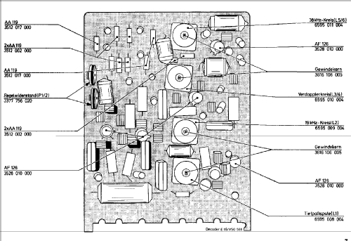Stereo-Decoder E16 US16 EI16 UI16; SABA; Villingen (ID = 63914) mod-past25