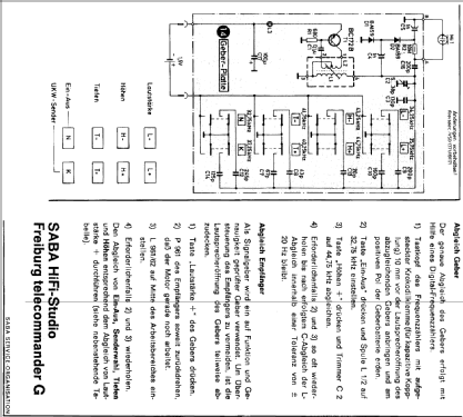 Telecommander TC 50; SABA; Villingen (ID = 1814349) Misc