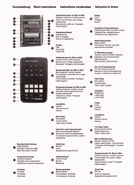 Telecommander TC-310; SABA; Villingen (ID = 2874634) Divers