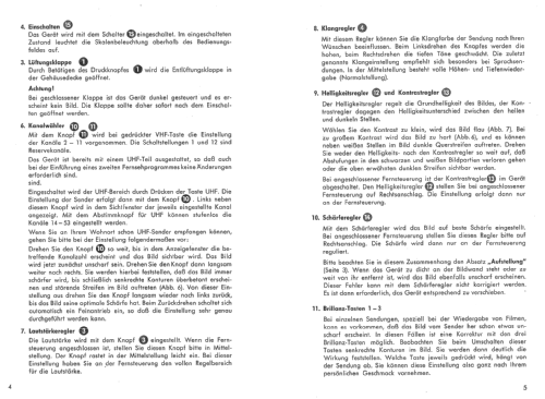 Telerama Schauinsland P1026H; SABA; Villingen (ID = 209057) Télévision