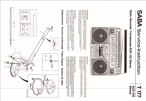 Transeuropa RCR 426; SABA; Villingen (ID = 2558865) Radio