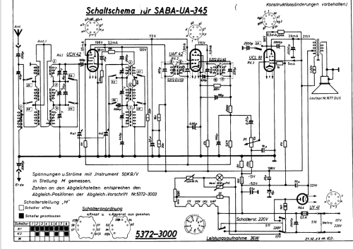 UA-345 ; SABA; Villingen (ID = 2622756) Radio