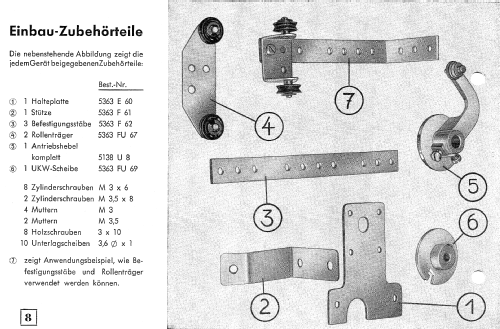 UKW-Einbausuper UKW-S5; SABA; Villingen (ID = 1256861) Adattatore