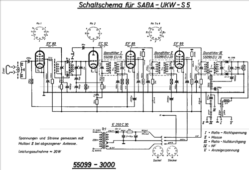 UKW-Einbausuper UKW-S5; SABA; Villingen (ID = 484984) Adaptor