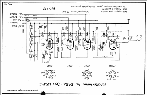UKW-Einsatz UKW-S; SABA; Villingen (ID = 64212) Adapter