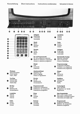 Ultracolor Pro 6773 telecommander; SABA; Villingen (ID = 2895461) Televisión