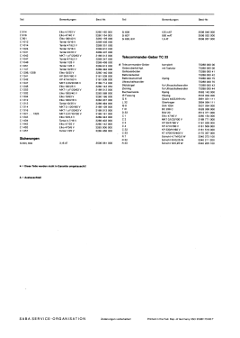 Ultracolor Pro 6773 telecommander; SABA; Villingen (ID = 2895484) Televisore