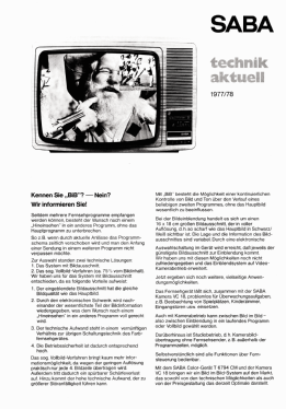 Ultracolor T 6794 telecommander; SABA; Villingen (ID = 2874721) Television