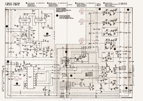 Ultracolor Telecommander T66Q50; SABA; Villingen (ID = 2838332) Television