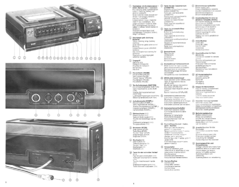 Ultracolor Video-Recorder 6068 portable; SABA; Villingen (ID = 1735673) R-Player