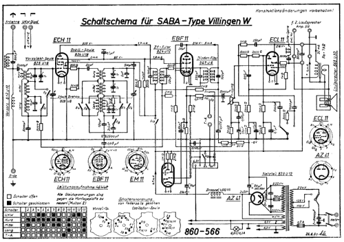 Villingen W; SABA; Villingen (ID = 2028442) Radio