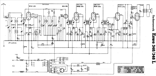 Eswe 346L; Sachsenwerk bis 1945 (ID = 644890) Radio