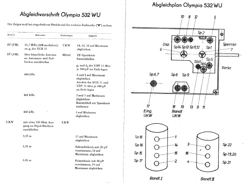 Olympia 532WU; Sachsenwerk (ID = 582719) Radio