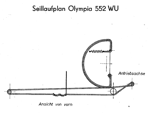 Olympia 552WU; Sachsenwerk (ID = 581989) Radio