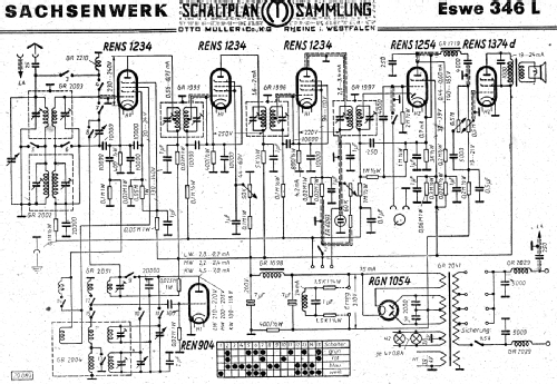 Eswe 346L; Sachsenwerk bis 1945 (ID = 3049634) Radio