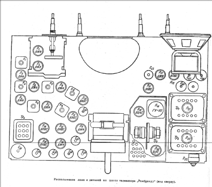 Rembrandt FE852B; Sachsenwerk Radeberg (ID = 350594) Television