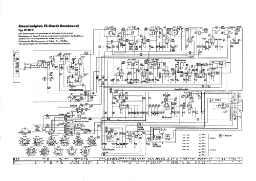 Rembrandt FE852E; Sachsenwerk Radeberg (ID = 40060) Television