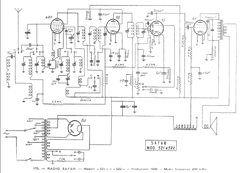 521; SAFAR Società (ID = 48937) Radio