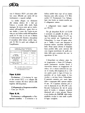 Altoparlante Dinamico Gigante R 251; SAFAR Società (ID = 3191290) Parleur