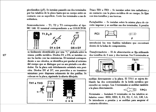 Órgano de luces psicodélicas 3 canales SK-5 ; Sales-Kit; Barcelona (ID = 1853899) Kit