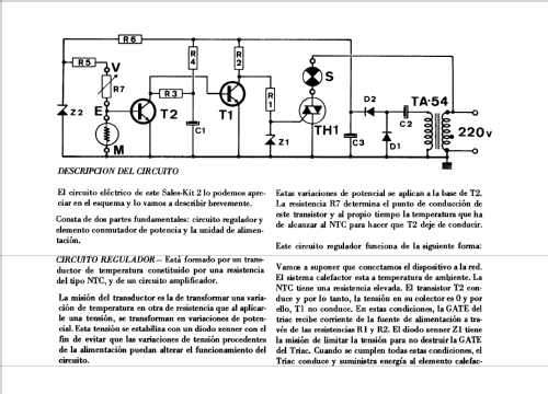 Termostato electrónico. Hasta 500W 220v. SK-2 ; Sales-Kit; Barcelona (ID = 1853848) Kit