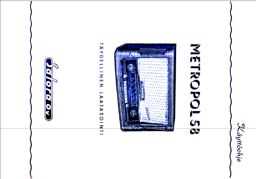 Metropol 58; Salora; Salo (ID = 2077475) Radio