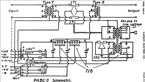 PABC-3 ; Samson Electric Co., (ID = 444210) Ampl/Mixer