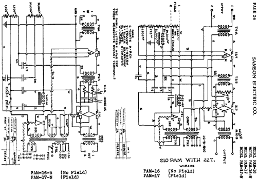 PAM-16-N ; Samson Electric Co., (ID = 444235) Ampl/Mixer