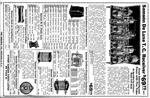 Samson De Luxe TC ; Samson Electric Co., (ID = 458692) Kit