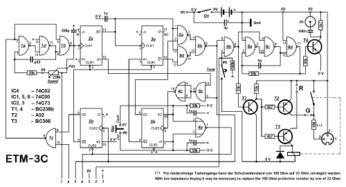 Squeeze Keyer ETM-3C; Samson, Margot; (ID = 821640) Morse+TTY