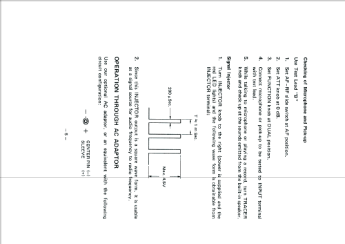 Signal Tracer/Injector 6100; Sansei Electronics (ID = 613191) Equipment