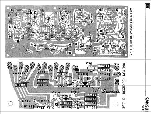 200 ; Sansui Electric Co., (ID = 2580927) Radio