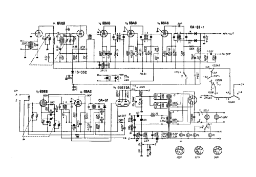 500; Sansui Electric Co., (ID = 1792679) Radio