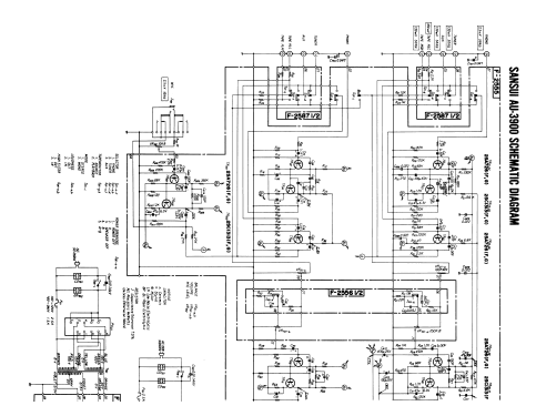 AU3900; Sansui Electric Co., (ID = 767301) Ampl/Mixer