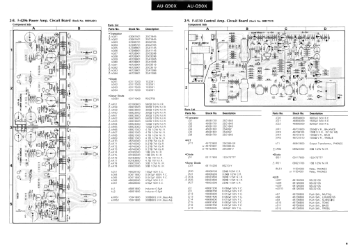 Integrated Amplifier AU-G90X; Sansui Electric Co., (ID = 2089573) Ampl/Mixer