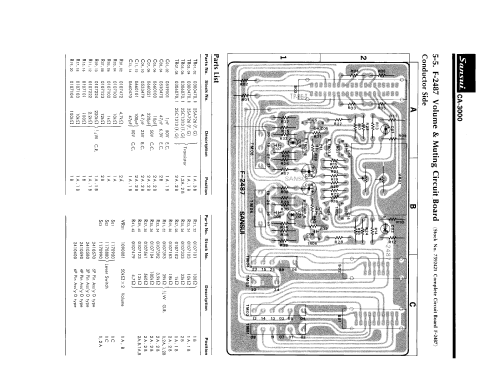 Definition CA-3000; Sansui Electric Co., (ID = 1052128) Ampl/Mixer