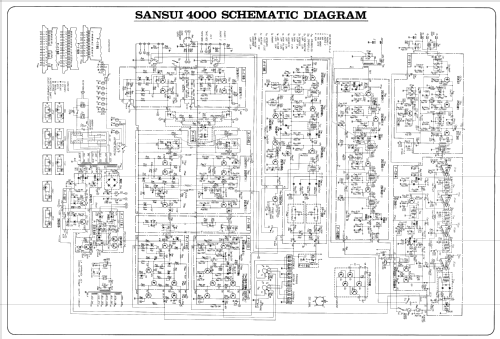 Solid State AM/FM Stereo Receiver 4000; Sansui Electric Co., (ID = 1478813) Radio