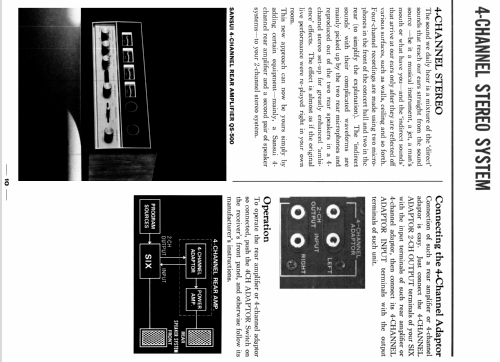 Stereo Receiver Six ; Sansui Electric Co., (ID = 2457536) Radio