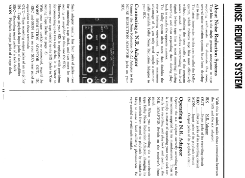 Stereo Receiver Six ; Sansui Electric Co., (ID = 2457537) Radio