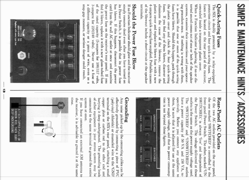 Stereo Receiver Six ; Sansui Electric Co., (ID = 2457539) Radio