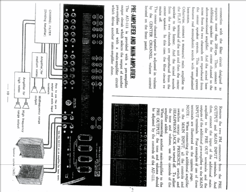 Stereophonic Amplifier AU-111; Sansui Electric Co., (ID = 2644013) Ampl/Mixer