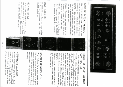 Stereophonic Amplifier AU-111; Sansui Electric Co., (ID = 2644015) Verst/Mix