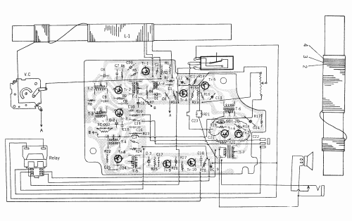 Rainbow Tuning 10 Transistor 10C-320; Sanyo Electric Co. (ID = 1715795) Radio