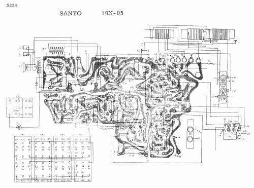 10 Transistor 10X-05; Sanyo Electric Co. (ID = 1714821) Radio