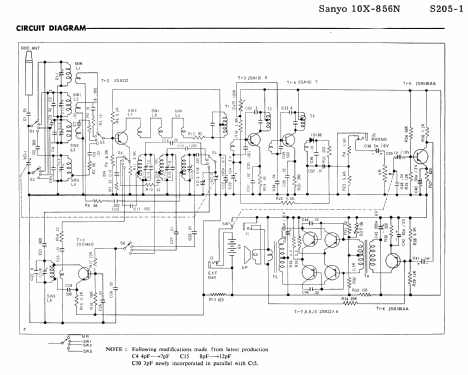 10X-856N; Sanyo Electric Co. (ID = 1716809) Radio