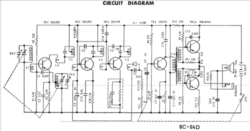 6C-64D; Sanyo Electric Co. (ID = 756214) Radio