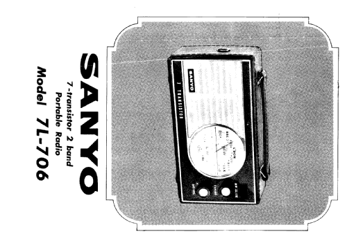 7 L-706; Sanyo Electric Co. (ID = 2293517) Radio