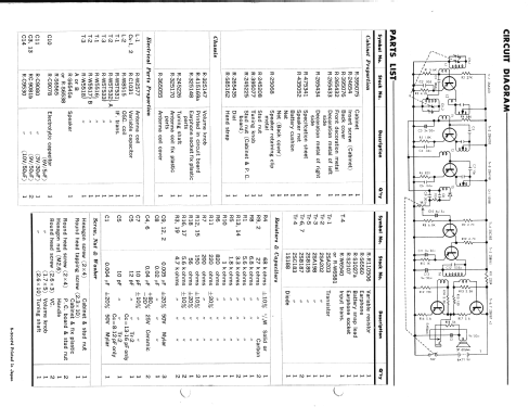 7 Transistor 7C-001 ; Sanyo Electric Co. (ID = 893942) Radio