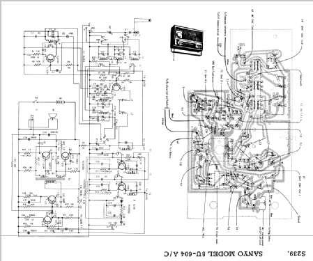 8U-604A; Sanyo Electric Co. (ID = 1684684) Radio